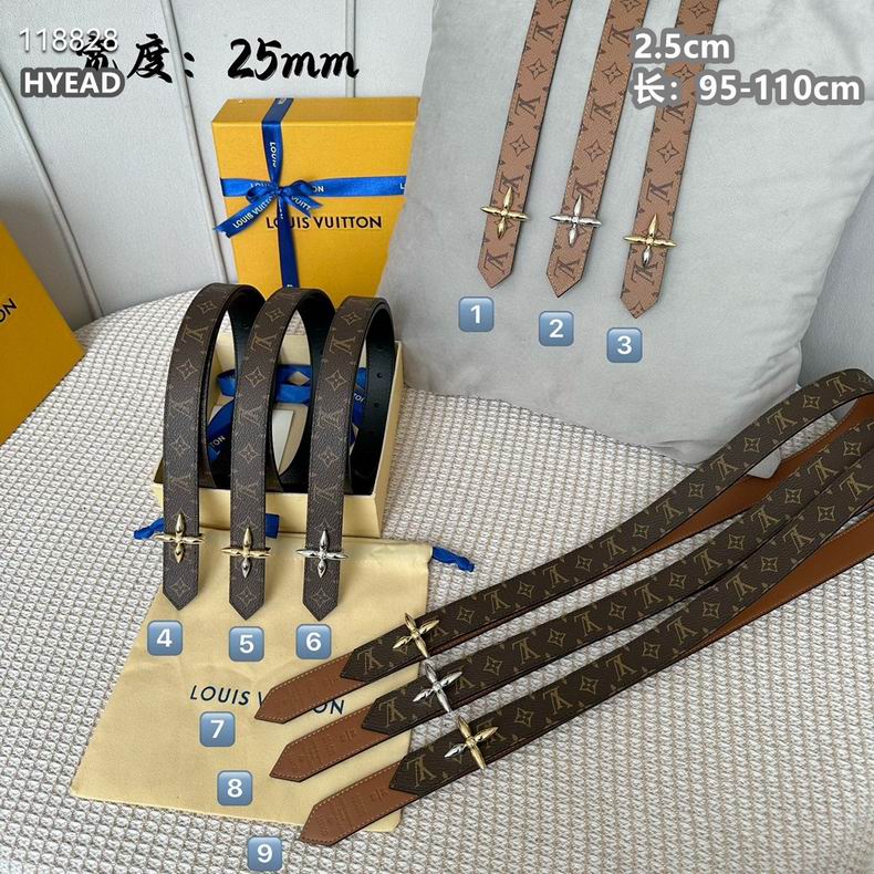 LV Belt 25mmX95-110cm 8L11